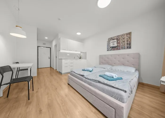 Apartment Air Conditioned 1 With Parking, New Building, Ruzinov *